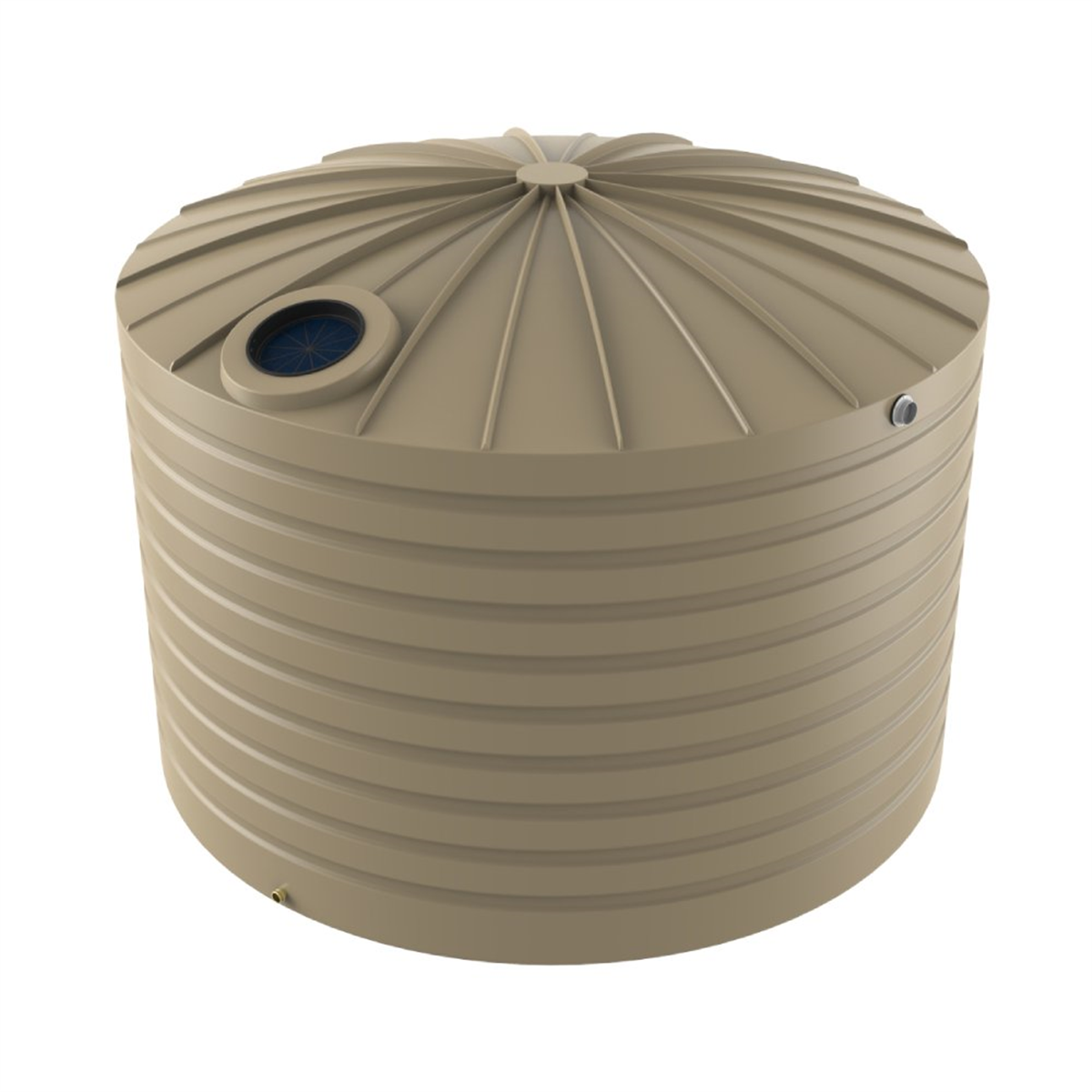 Bushman 25,000 Litre Domed Round Water Tank TXD5500