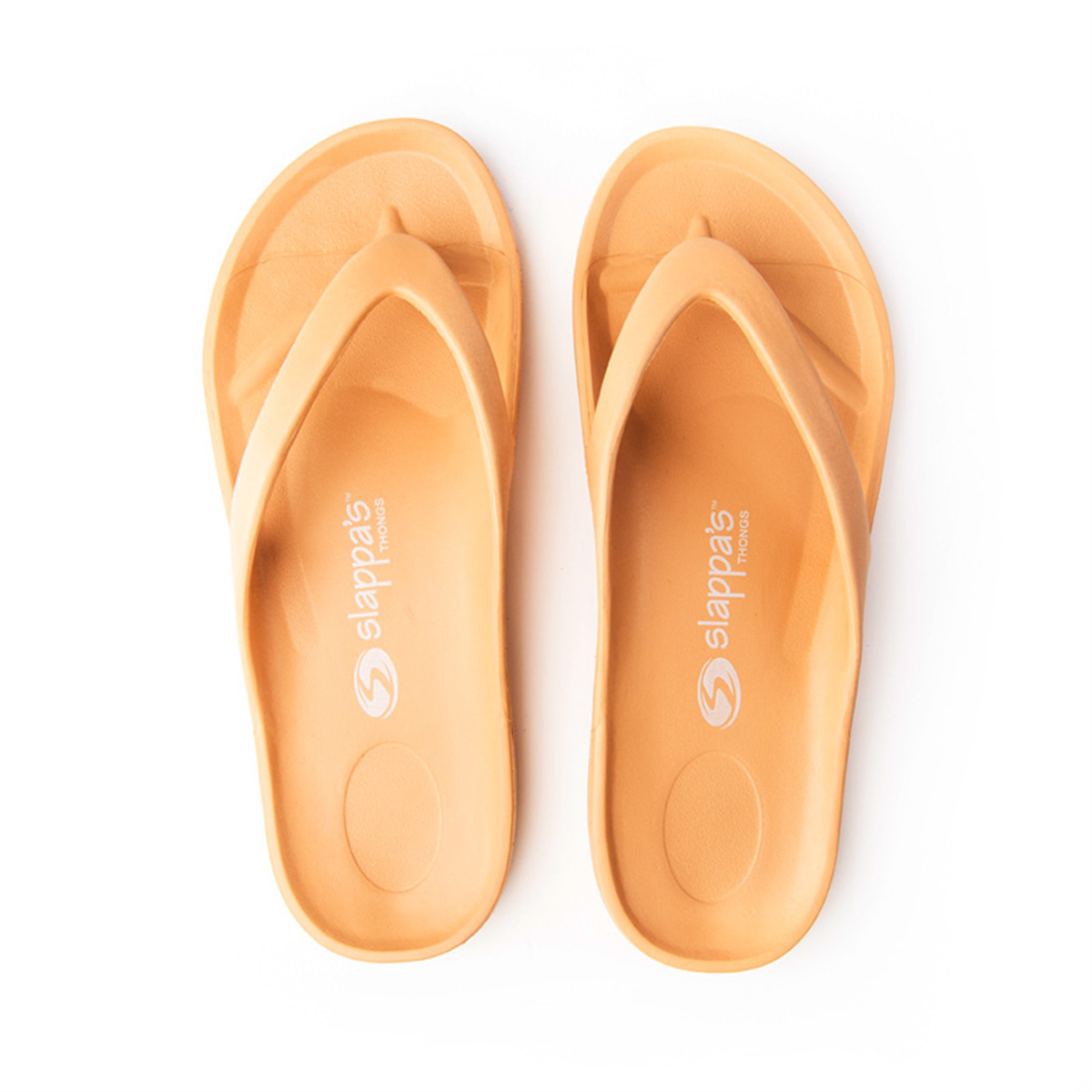 Slappa's Thongs - Gold Beige