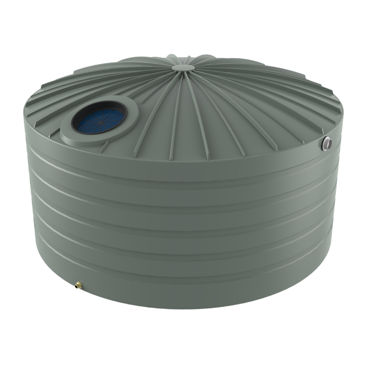 Bushmans 10,000 Litre Domed Squat Rainwater Tank TXD2200