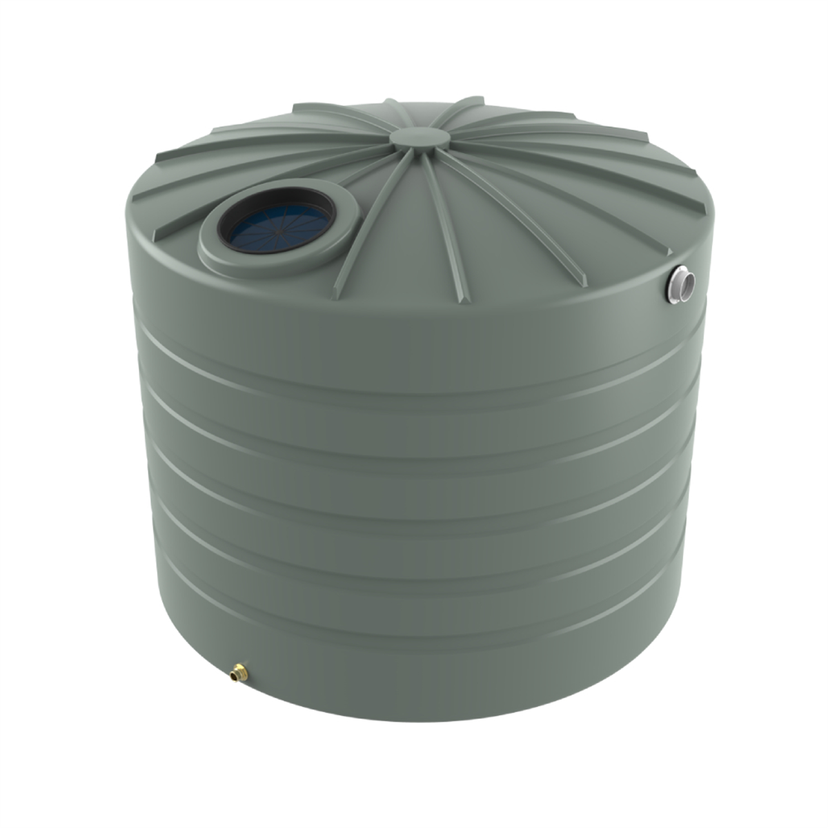 Bushmans 5,000 Litre Domed Squat Rainwater Tank TXD1200