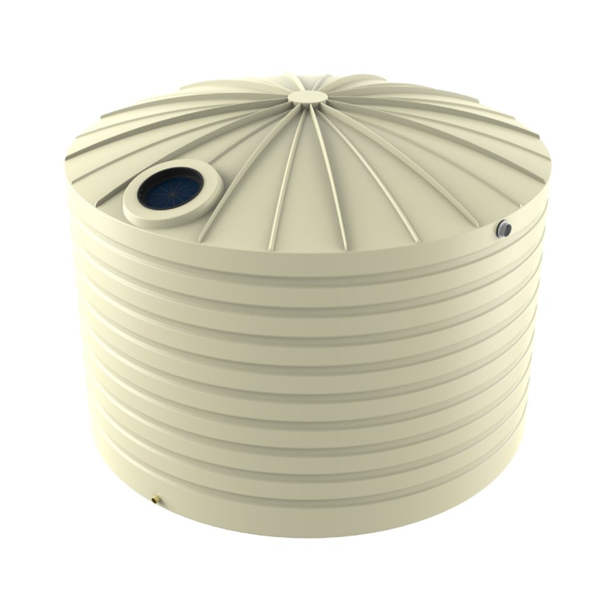 Bushman 25,000 Litre Domed Round Water Tank TXD5500
