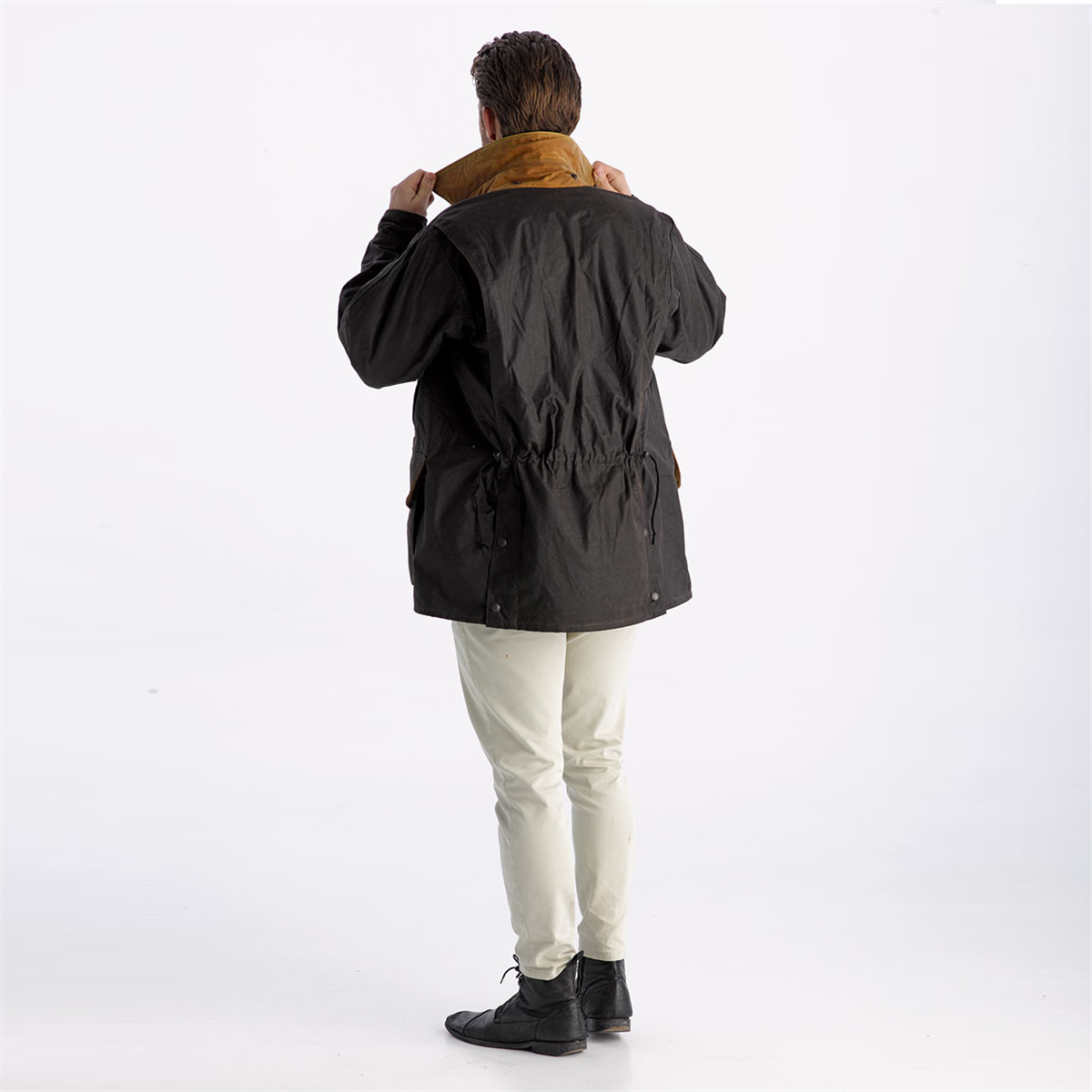 Didgeridoonas 3/4 Length Deluxe Oilskin Coat "The Huxley"