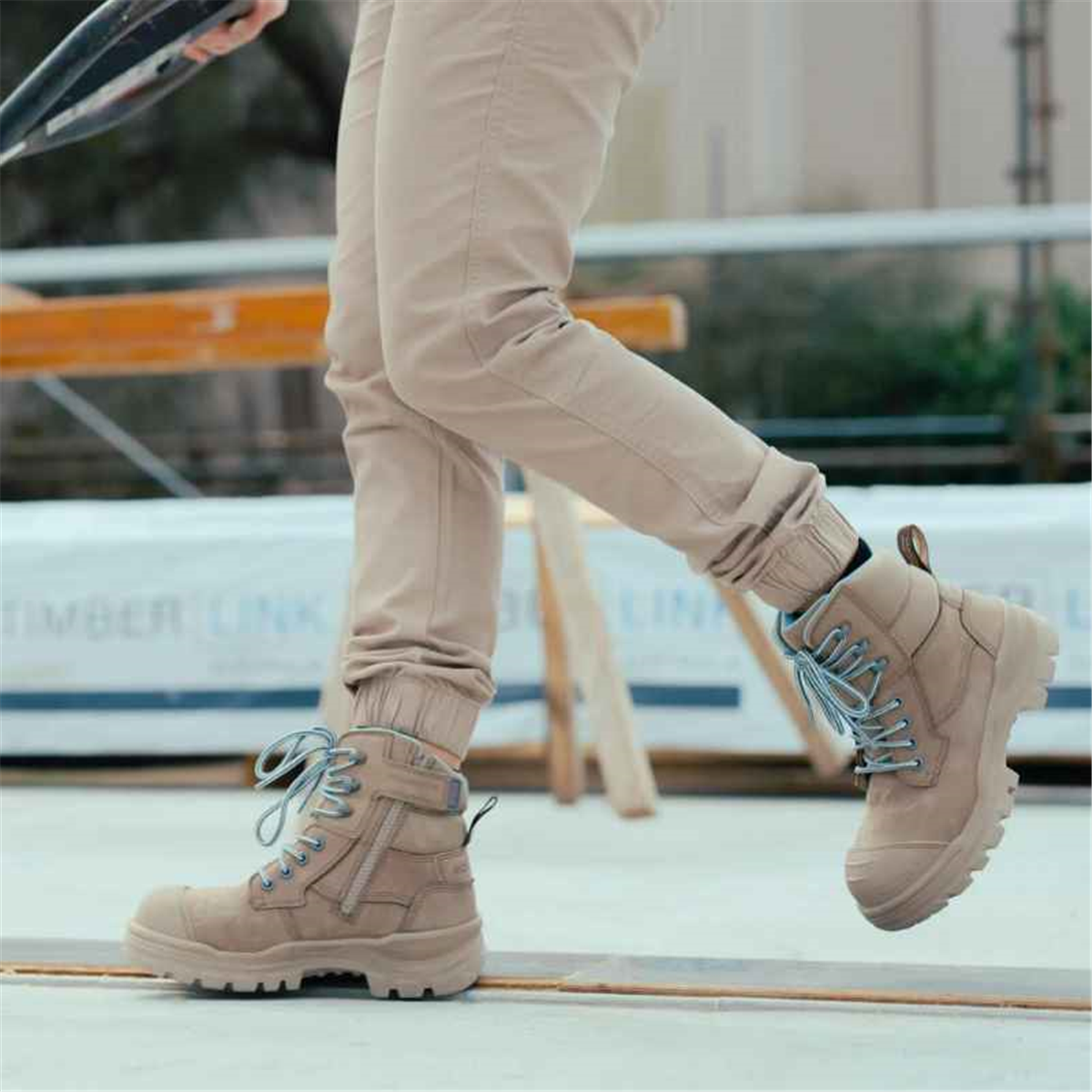 Blundstone 8863 Rotoflex Women's Safety Boots - Stone