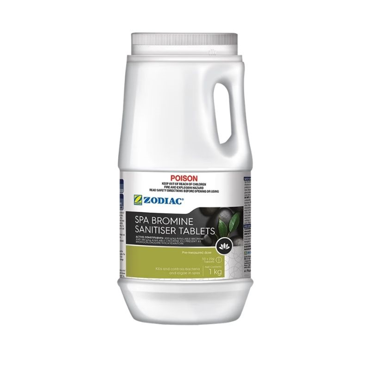 Zodiac Spa Bromine Sanitiser Tablets - 1kg