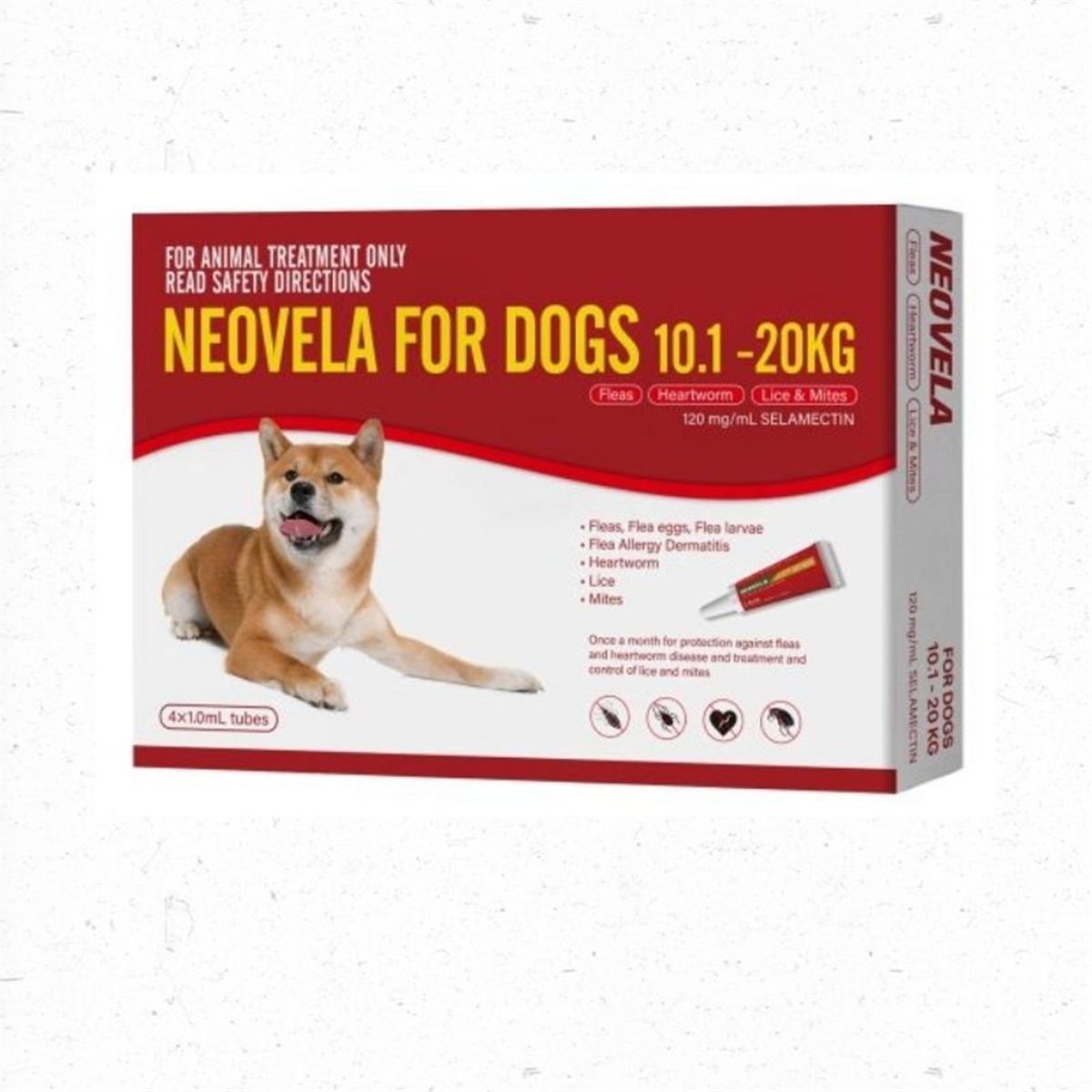 Neovela for Dogs 10 - 20kg - Red