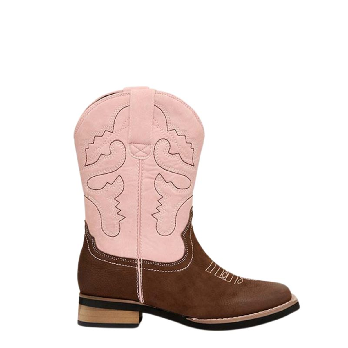 Baxter Youth Western Boots - Light Pink