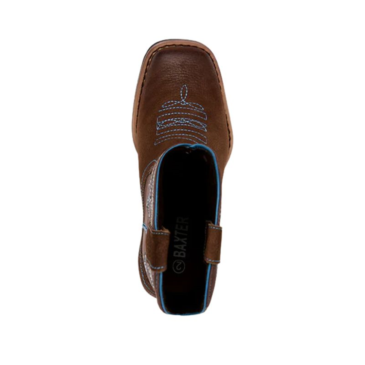 Baxter Youth Western Boots - Brown - Size 2