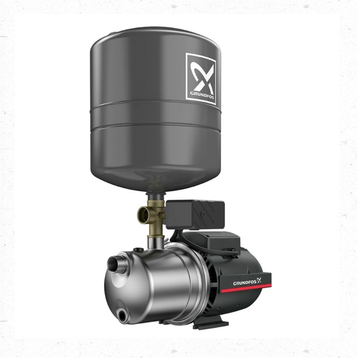 Grundfos JP 4-54 PT-V Water Pressure Pump With 18L Pressure Tank - Self Priming