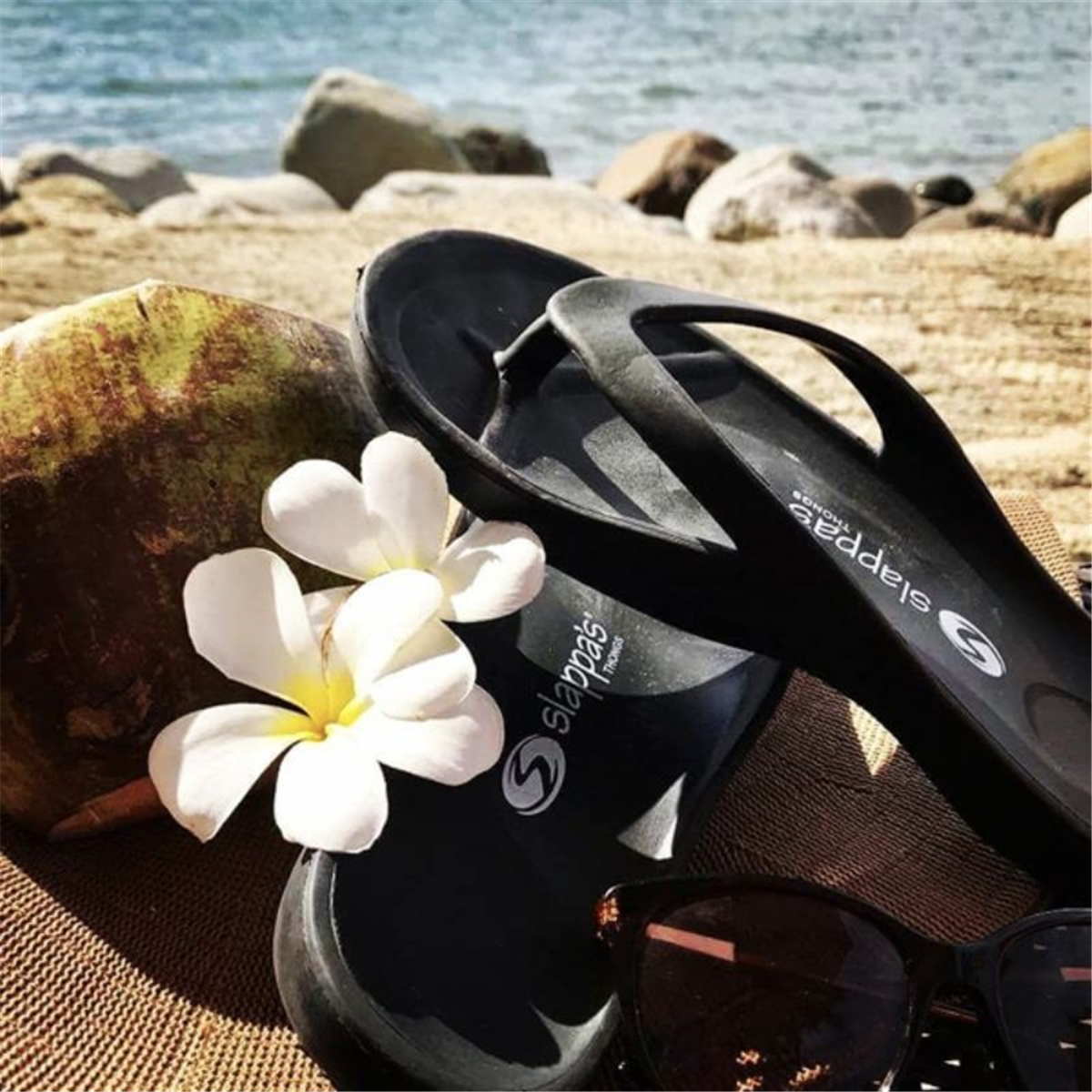 Slappa's Thongs - Black