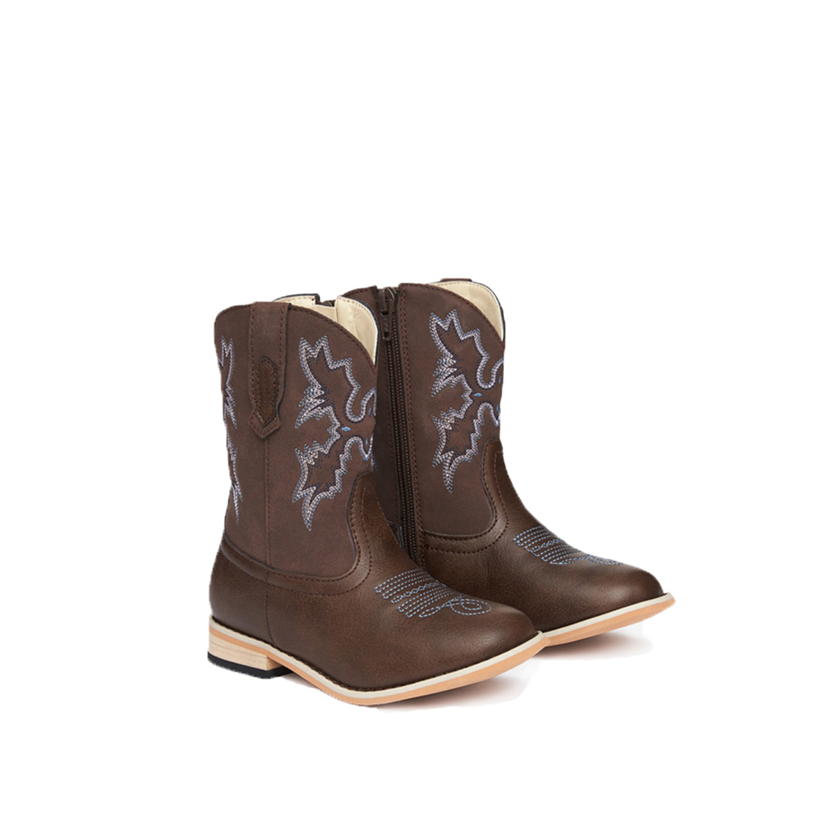 Baxter 483 Junior Western Boots - Brown