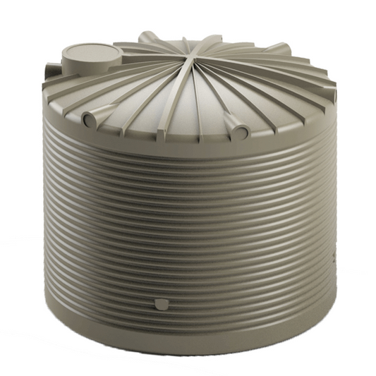 Team Poly 10,000 Litre Hybrid Round Rainwater Tank