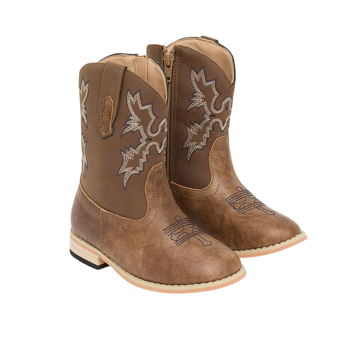 Baxter 486 Junior Western Boots - Midnight Blue