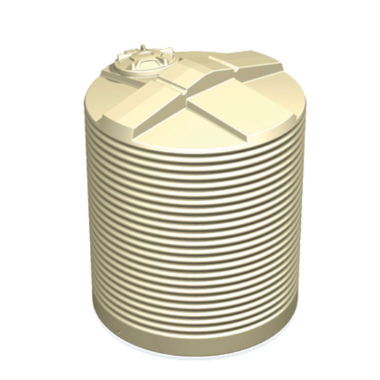 Team Poly 4,500 Litre Tall Round Rainwater Tank