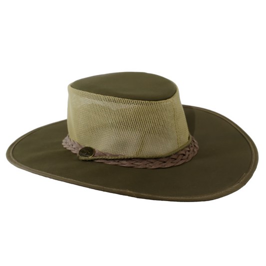 Aussie Bush Breezy Canvas Hat