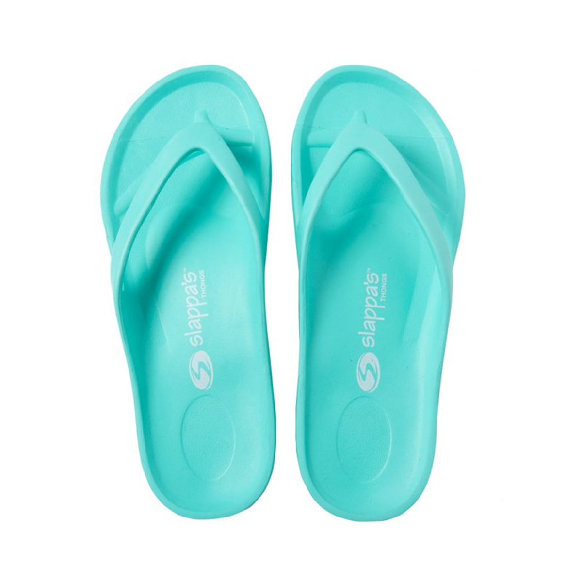 Slappa's Thongs - Seafoam Green
