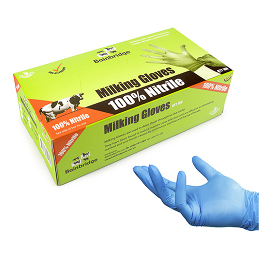 Nitrile Gloves - Medium - 100 Pack