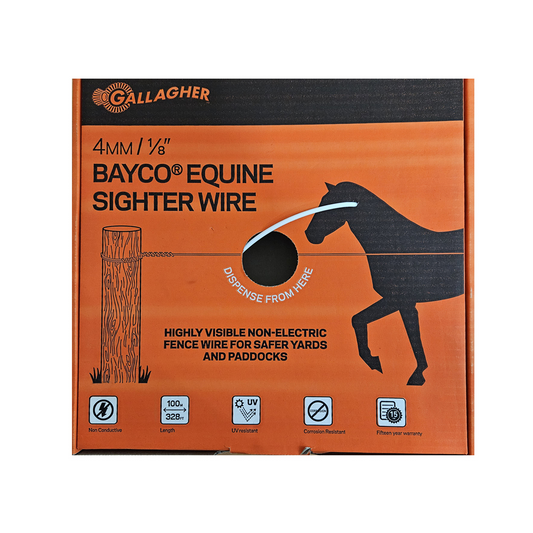 Gallagher 4mm Bayco Equine Sighter Wire 100m
