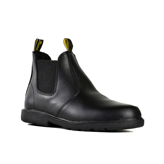 Bata Kanga Adult Elastic Sided Boots - Black