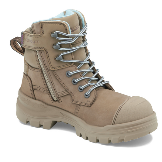 Blundstone Rotoflex 8863 Women's Safety Boots - Stone