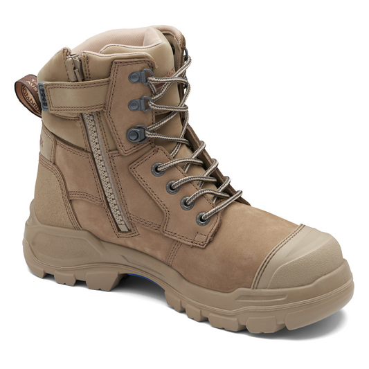 Blundstone Rotoflex 9063 Safety Boots - Stone