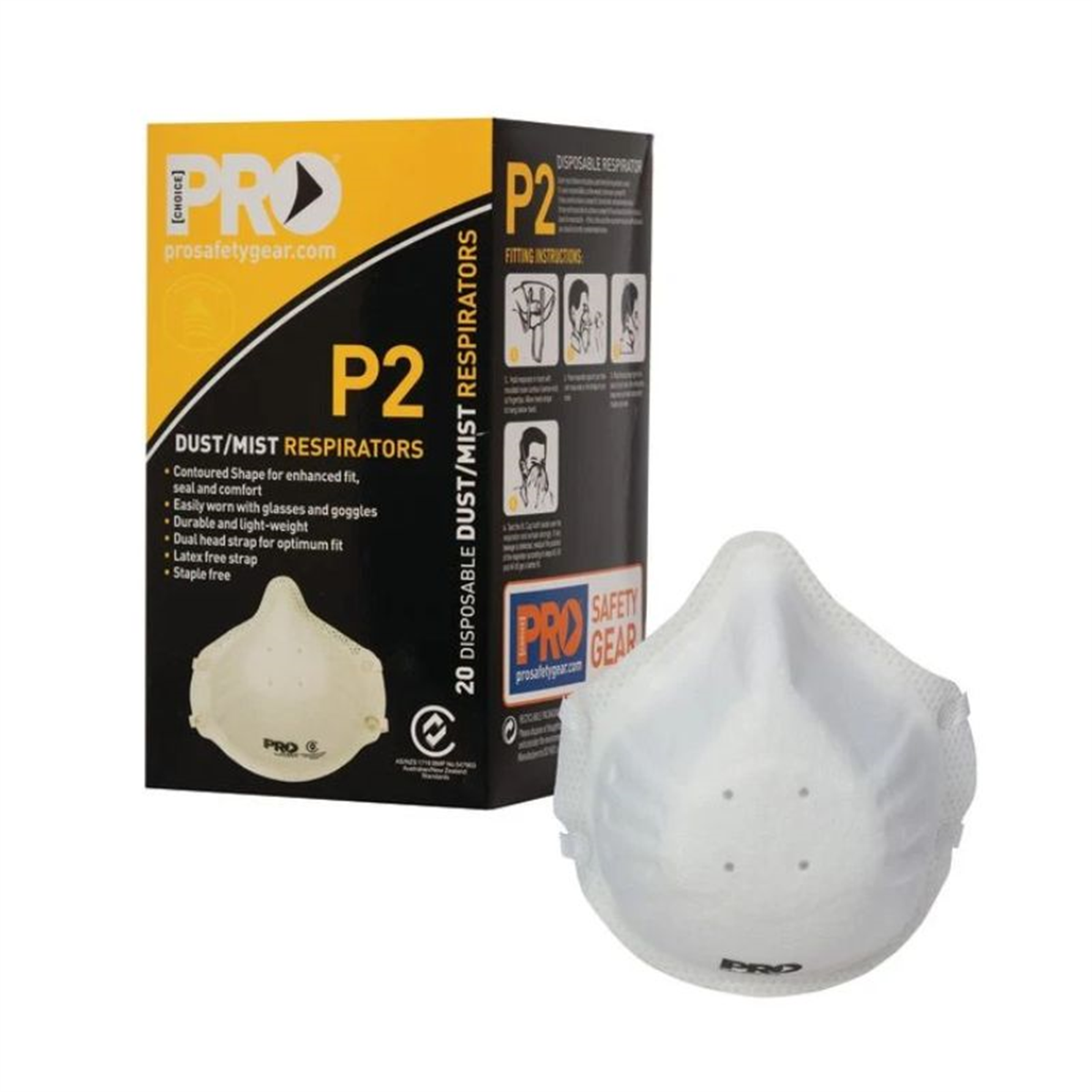 ProChoice PC305 P2 Dust Mask 20pk
