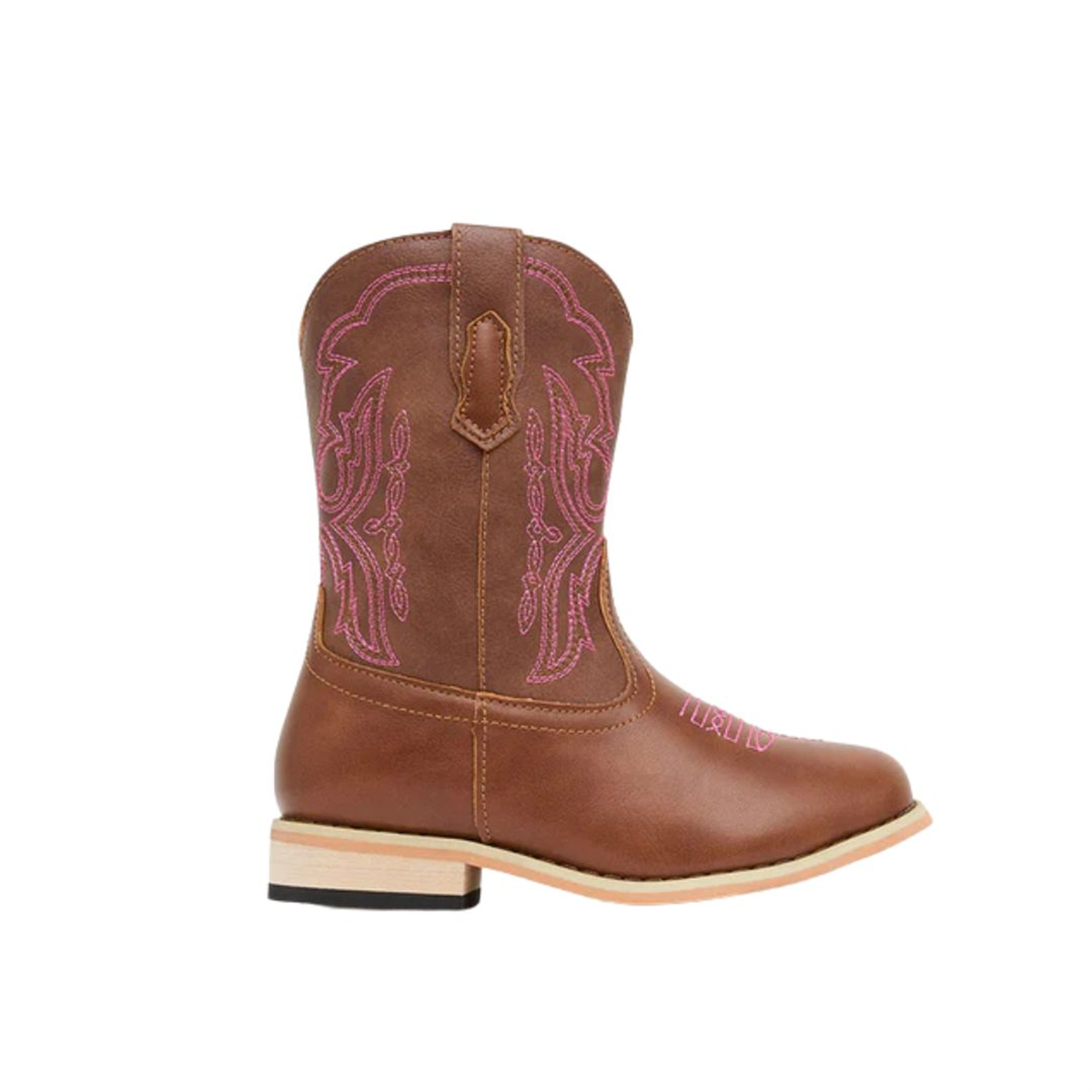 Baxter 487 Junior Western Boots - Rose Pink