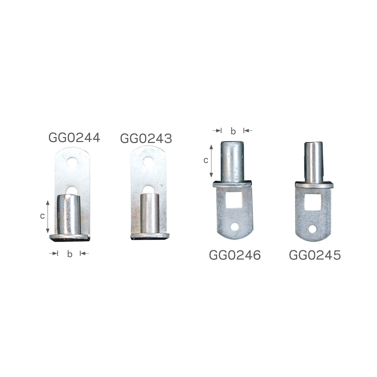 Gallagher Angle Gudgeon Bracket 20MM