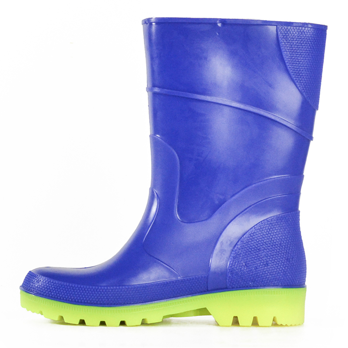 Kids Bubblegummer Gumboots - Blue/Yellow