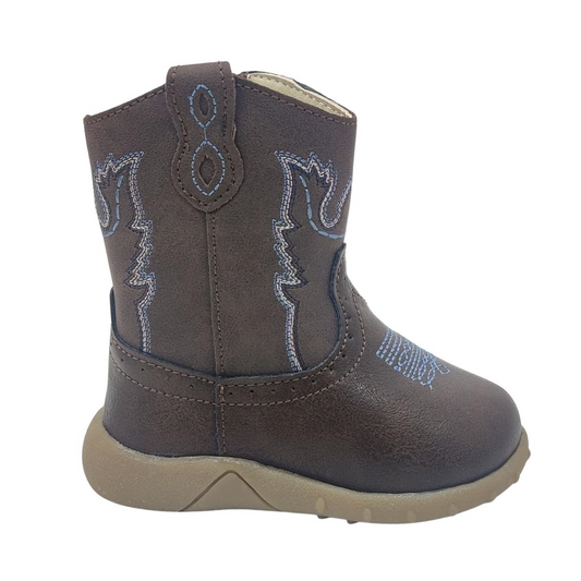 Baxter 481 Baby Western Boots - Brown