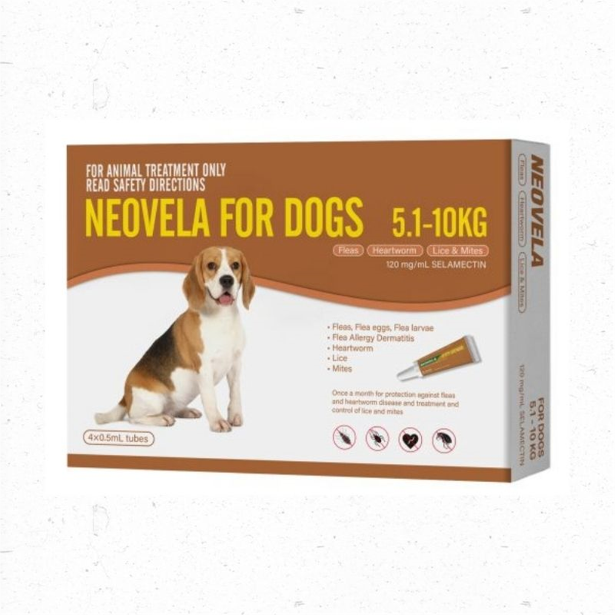 Neovela for Dogs 5 - 10kg - Brown