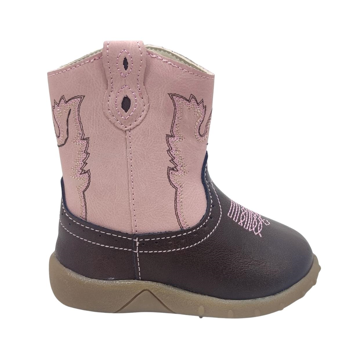 Baxter 480 Baby Western Boots - Light Pink