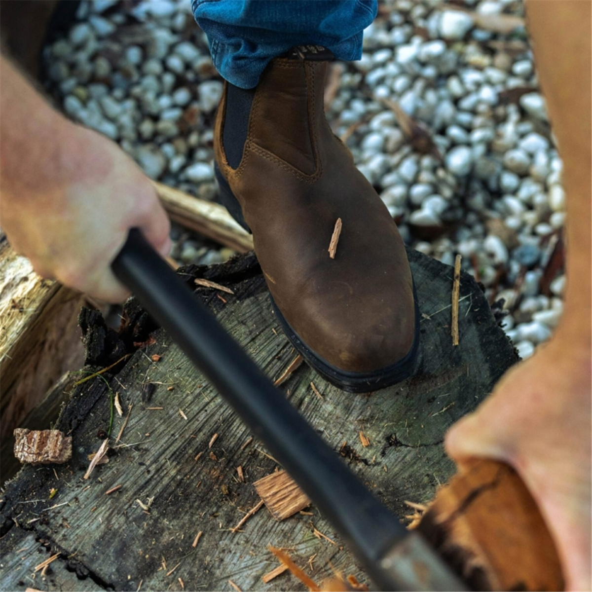 Mongrel K9-2 Elastic Sided Boot - Heritage Brown