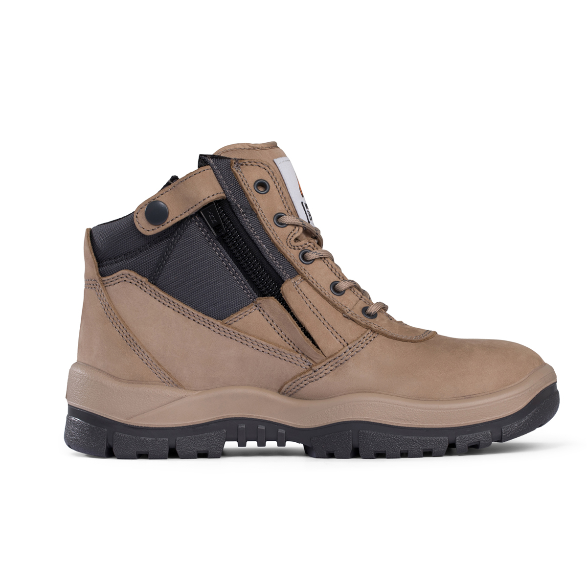 Mongrel 961060 Zipsider Boot - Stone
