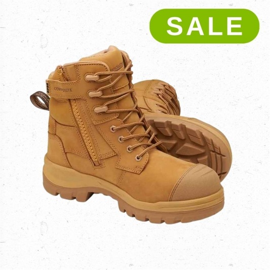 Blundstone 8560 Rotoflex Safety Boots - Wheat - Size 6