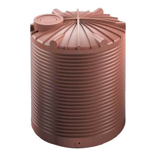 Team Poly 3,000 Litre Hybrid Round Rainwater Tank