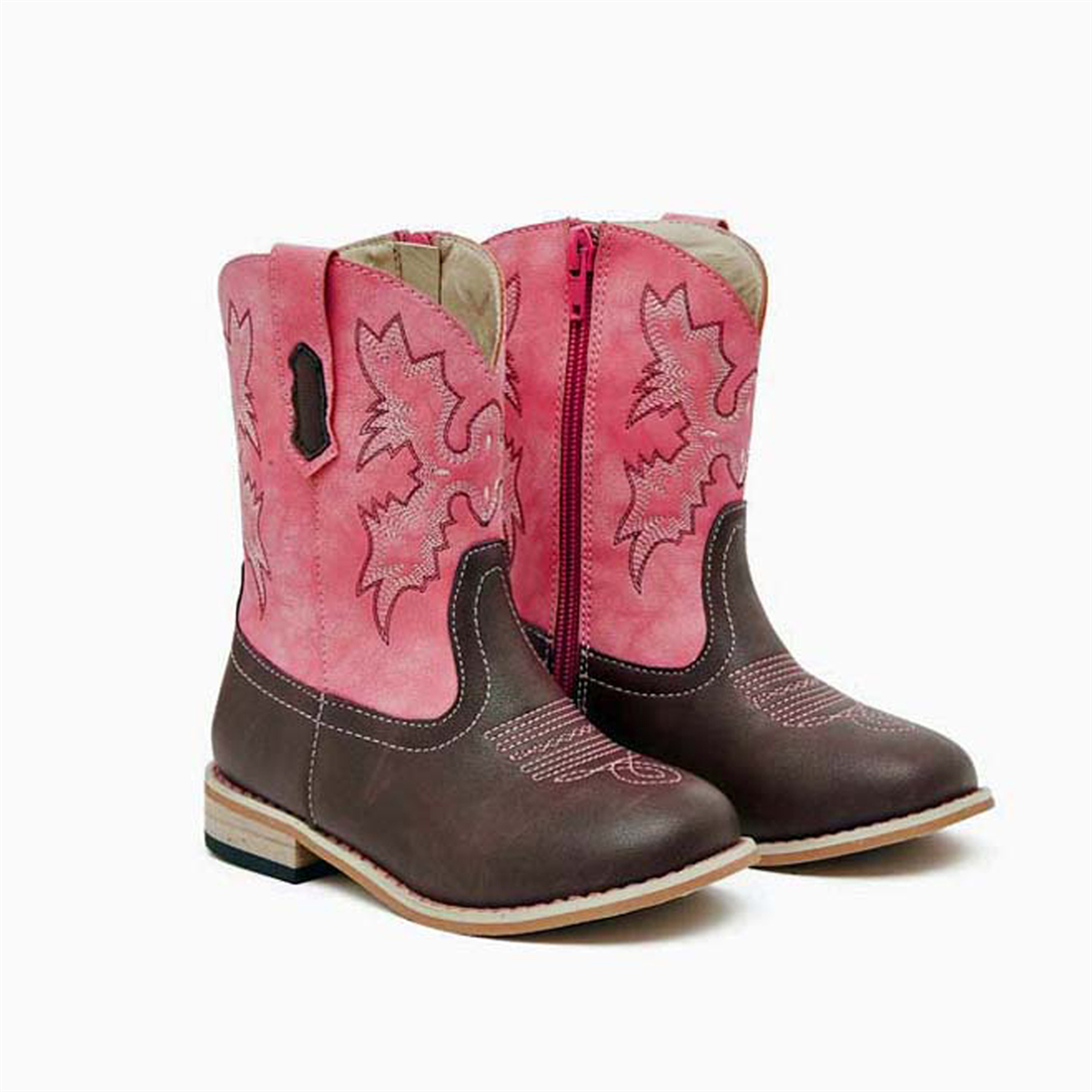 Baxter Junior Western Boots - Pink