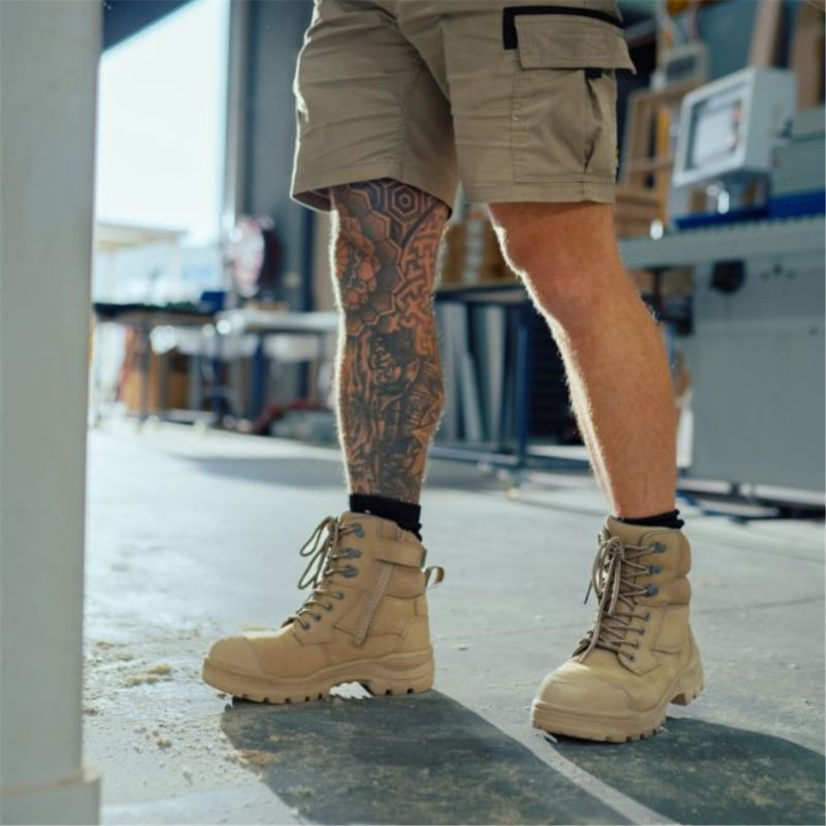 Blundstone RotoFlex 9063 Safety Boots - Stone