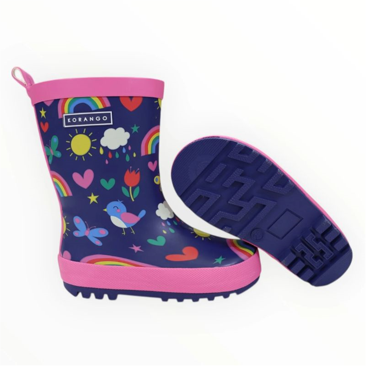 Korango Kids Gumboot - Spring Rainbow
