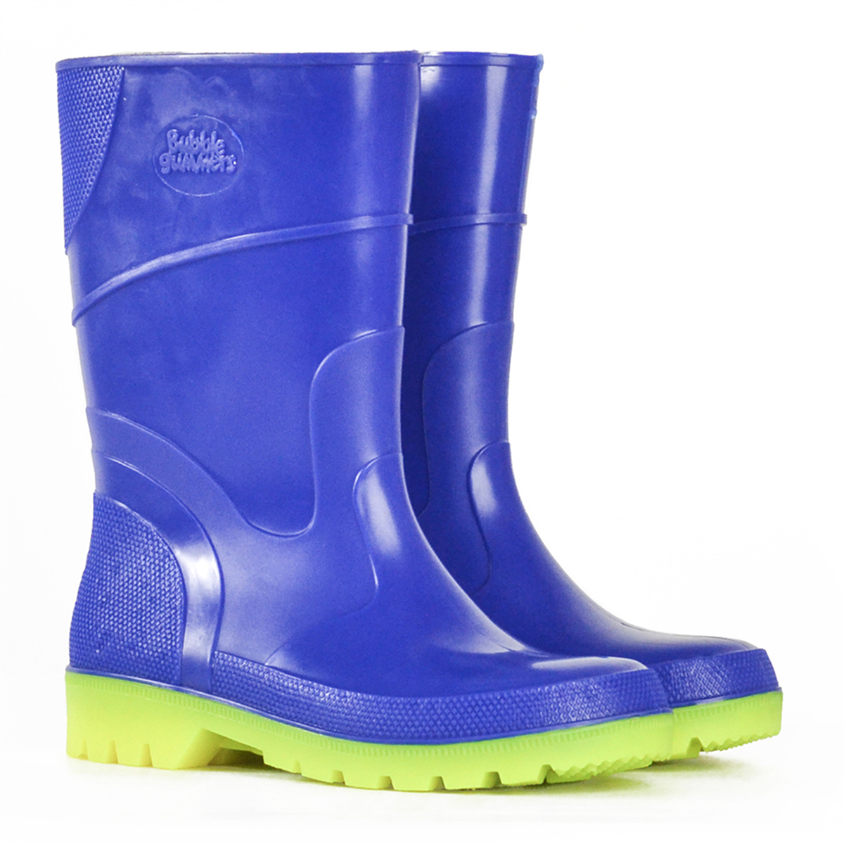 Kids Bubblegummer Gumboots - Blue/Yellow