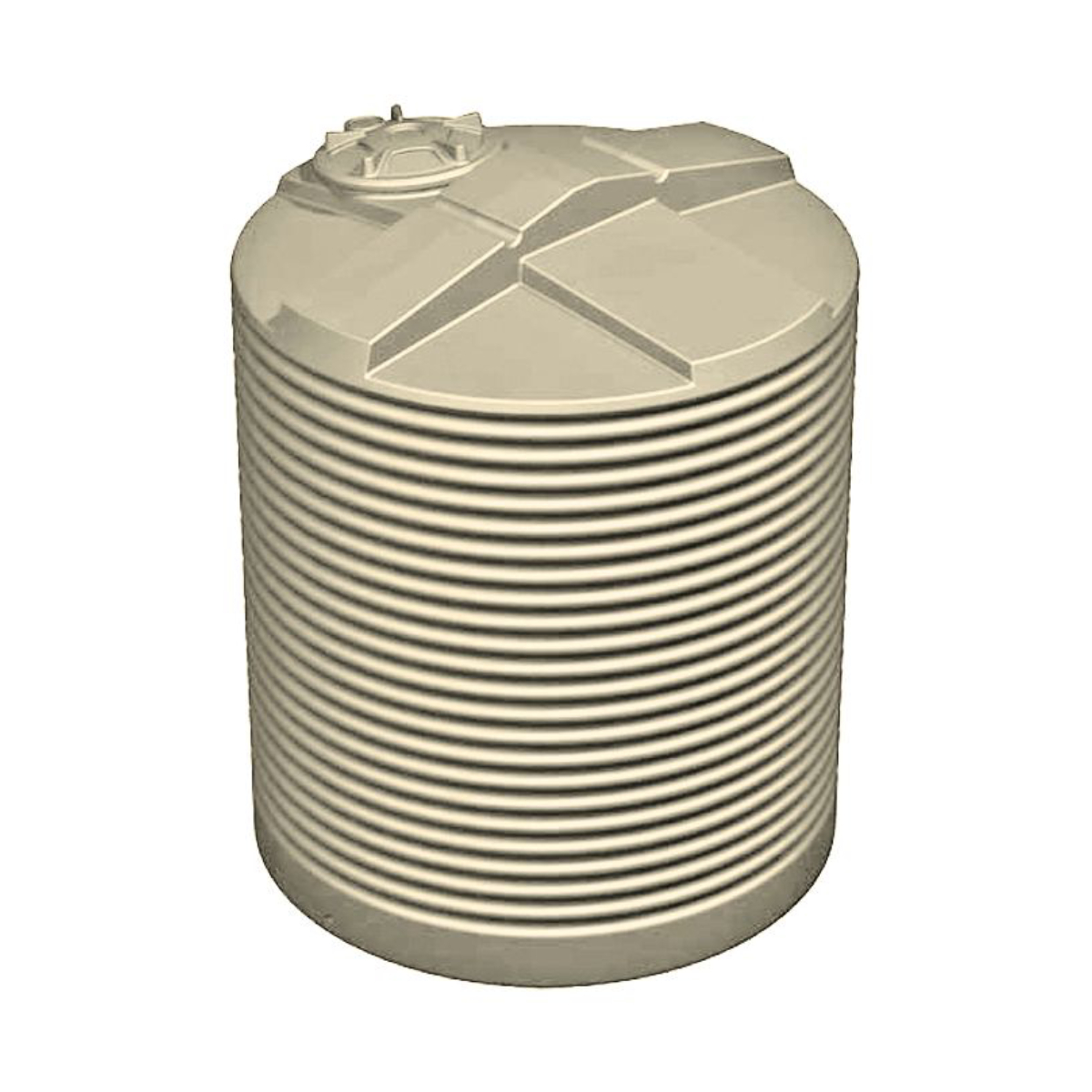Team Poly 5,400 Litre Round Rainwater Tank