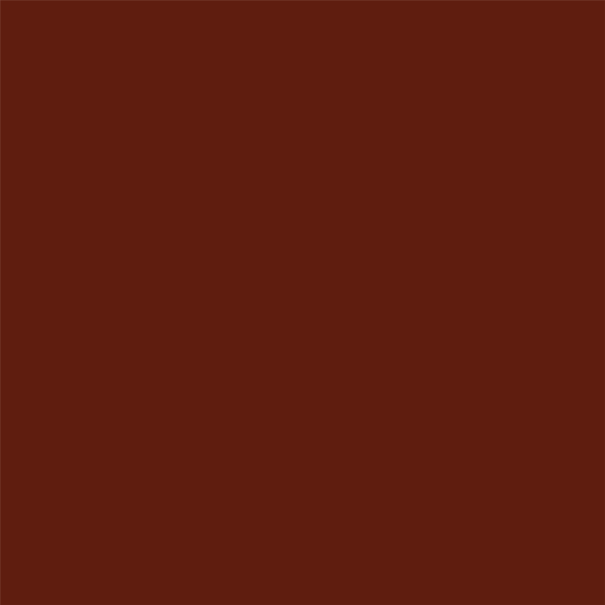 Solid red brown colour swatch
